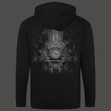 Load image into Gallery viewer, SHIELD & CLOCK ZIP HOODIE