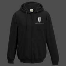 Load image into Gallery viewer, SHIELD & CLOCK ZIP HOODIE