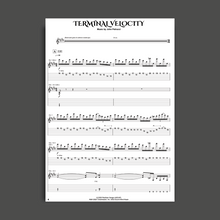 Load image into Gallery viewer, 'TERMINAL VELOCITY' TAB BOOK - DIGITAL DOWNLOAD