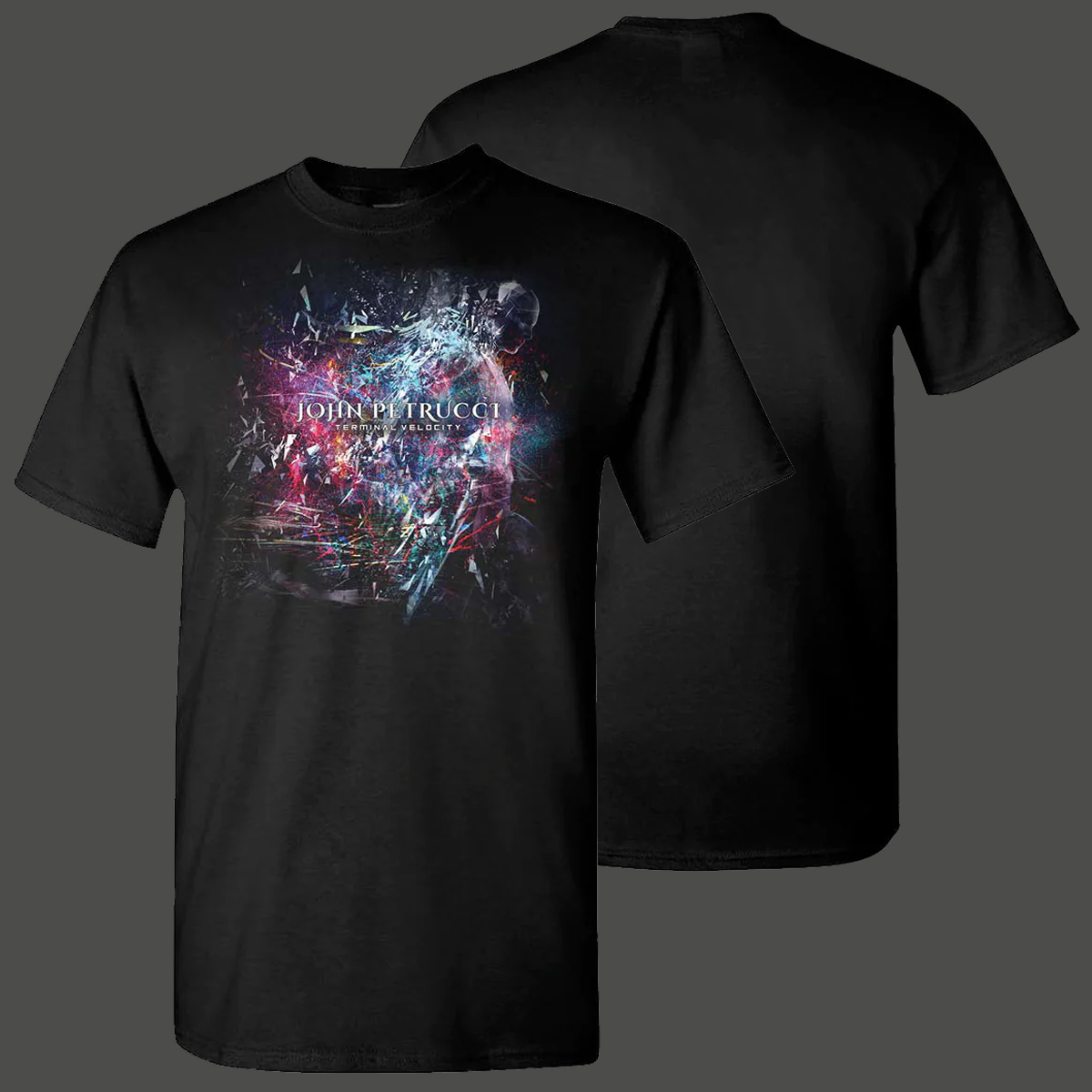 Dream Theaterのジョンペトルーシ 公式サイト限定Tシャツ JOHN PETRUCCI DREAM THEATER NEW GREY T-SHIRT